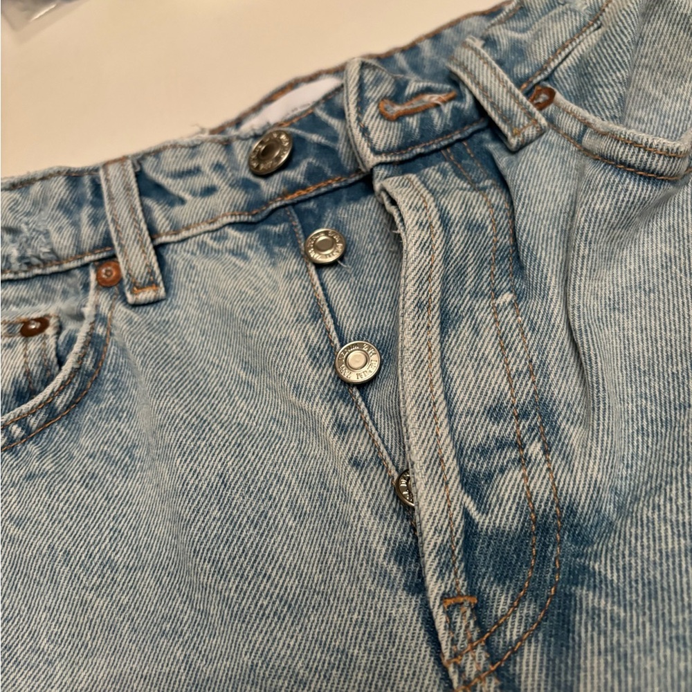 Zara Light Blue High Rise Women's Jeans - Picture 5 of 7